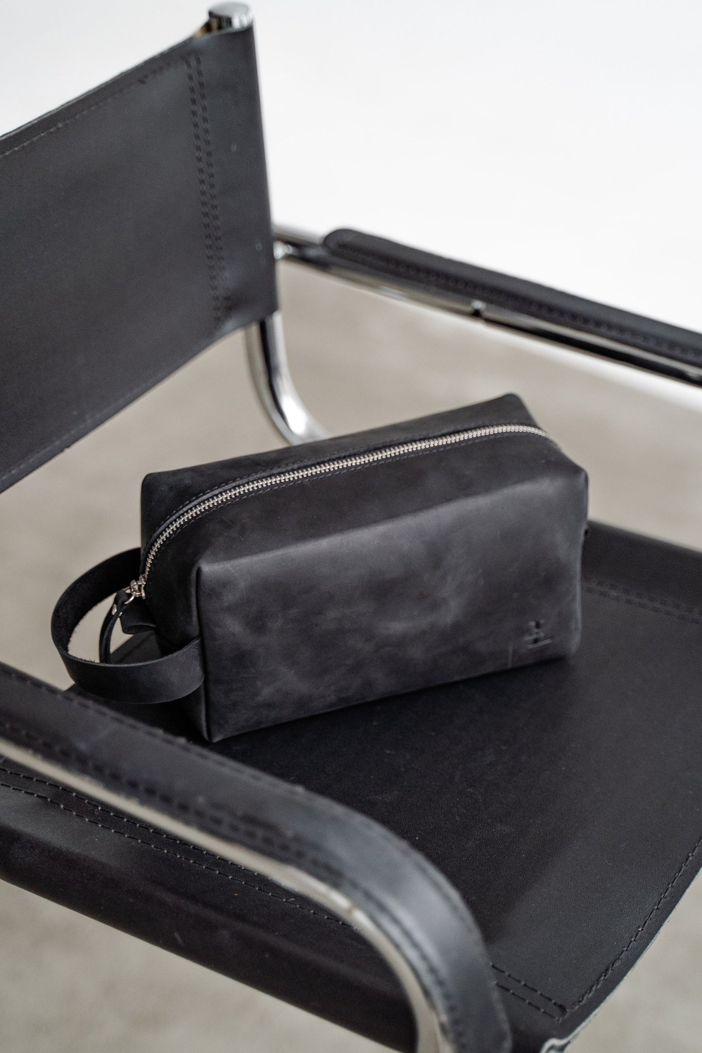 Brown Leather Toiletry Bag – Premium Travel Organizer in 5 Colors